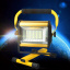 Фонарь прожектор Led W808 100W SMD USB 6x18650 4 режима Хмільник