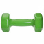 Гантель для фитнеса с виниловым покрытием Zelart TA-2777-3 3 кг Green (SK000128) Каменка-Днепровская