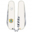 Складной нож Victorinox Spartan Ukraine 91мм 12функций Белый Большой Герб Украины (1.3603.7_T0400u) Бровары