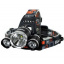 Налобный фонарик RIAS RJ-3000 COP Cree T6+2Q5 2x18650 Black (3_01762) Кам'янець-Подільський