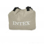 Надувная кровать Двухспальная Intex 64490-3, 152 х 203 х 51, встроенный электрический насос, подушки, наматрасник Бежевый (hub_omgbfm) Ужгород
