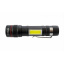 Ручной фонарик X-Balog BL-520 T6+COB USB Black (3_03149) Костопіль