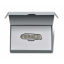 Складной нож Victorinox Classic SD Precious Alox Infinite Grey 58 мм 5 функций Серый рифленый (0.6221.4031G) Токмак
