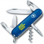 Складной нож Victorinox Spartan Ukraine 91 мм 12 функций Трезубец ОУН (1.3603.2_T0308u) Бердичів