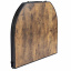 Стол Bo-Camp Woodbine Oval 150x80 cm Black/Wood look (1404230) Івано-Франківськ