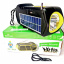 Фонарь переносной многофункциональный CCLAMP CL-823 с солнечной панелью FM+Bluetooth+PowerBank 1500 mAh Бучач