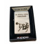 Зажигалка бензиновая ZIPPO Satin Chrome 205 с гравировкой На коліна перед Україною Серебристая (205 HK) Київ