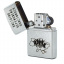Зажигалка бензиновая Zippo Street Chrome 207 с гравировкой Вистоїмо Переможемо Помстимося Серебристая (207 VP) Королёво