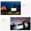 Лампа-фонарь для кемпинга с повербанком SUNROZ Camping LED Lamp 4 в 1 Черно-Зеленый (SUN7320) Коростень