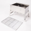 Гриль угольный Bo-Camp Compact Delux 330х225х275 мм Silver (8108360) Кременчук