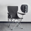 Раскладное кресло Lesko S5432 50*43*90 см Black Нововолынск