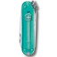 Складной нож Victorinox Classic 58 мм 7 функций Голубой полупрозрачный (0.6223.T24G) Запоріжжя