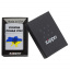 Зажигалка бензиновая ZIPPO Satin Chrome 205 с гравировкой Україна понад усе Серебристая (205 U) Киев