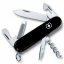 Складной нож Victorinox Sportsman 84 мм 13 функций Черный (0.3803.3) Прилуки