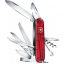 Складной нож Victorinox Huntsman 91 мм 15 функций Красный полупрозрачный в блистере (1.3713.TB1) Хмельницкий