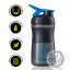 Шейкер спортивный бутылка BlenderBottle SportMixer 20oz/590ml Black/Cyan Original Ладан