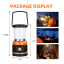 Фонарь кемпинговый T39 SuperFire 850 Lumen IP45 Black-Orange Генічеськ