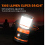 Фонарь кемпинговый T39 SuperFire 850 Lumen IP45 Black-Orange Генічеськ