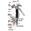 Мультитул Tac Tool Multi Hammer 18 инструментов Black (14967-hbr) Бердичев