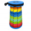 Складной туристический стул OPT-TOP Telescopic stool 47х25 см Разноцветный (2104618575) Кам'янка-Дніпровська