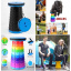 Складной туристический стул OPT-TOP Telescopic stool 47х25 см Разноцветный (2104618575) Кам'янка-Дніпровська