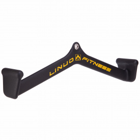 Рукоятка для тяги с широким хватом W-образная LINUO FITNESS TA-3700-50 61см Черный