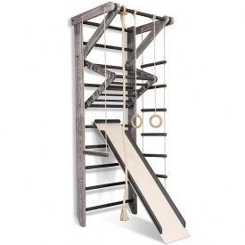 Шведская стенка SportBaby со снарядами и турником «Sport Loft 3-240»