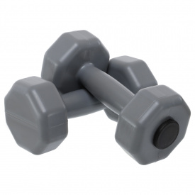 Гантели для фитнеса пластиковые Champion TA-9820-1 2 шт 1 кг Серый