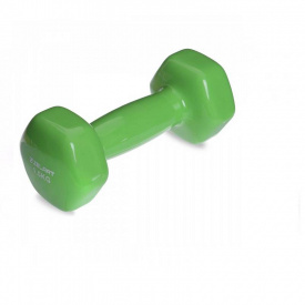 Гантель для фитнеса Zelart TA-2777-1,5 Салатовый (SKL0354)
