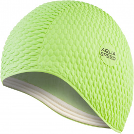 Шапочка для плавания Aqua Speed Bombastic Светло-зеленый One Size (1000-104-11)
