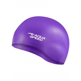 Шапка для плавания Aqua Speed MONO 6193 (111-09) фиолетовый Уни OSFM (5908217661937)