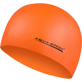 Шапочка для плавания Aqua Speed Mega Оранжевый One Size (1000-100-75)