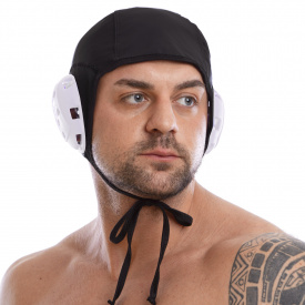 Шапочка для водного поло PL-6391 Черный