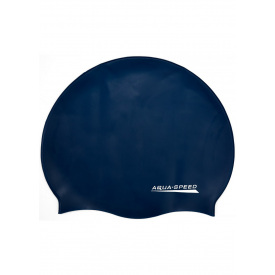 Шапка для плавания Aqua Speed MONO 6194 (111-10) синий Уни OSFM (5908217661944)