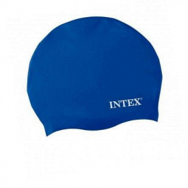 Шапочка для плавания Intex Синяя