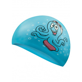 Шапка для плавания Aqua Speed KIDDIE Octopus 7216 (142-Octopus) голубой Дет OSFM (5908217672162)