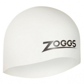 Шапочка для плавания Zoggs Easy-fit Silicone Cap Белый One Size (1000-465003.WH)