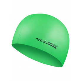 Шапка для плавания Aquaspeed MEGA 100-11 (100-11) светло-зеленый уни (5908217635471)