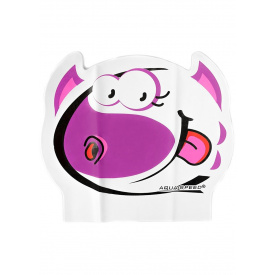 Шапка для плавания Aquaspeed ZOO REX LATEX 5709 Белый рекс (5908217657091)