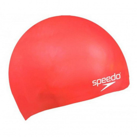 Шапочка для плавания Speedo Moulded Silic Cap Ju Красный One Size (1000-8-709900004)