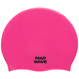Шапочка для плавания MadWave Light BIG M053113 Розовый