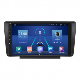 Штатна магнітола 9" Lesko для Skoda Octavia II (A5) ver 2 2004-2013 2/32Gb 4G Wi-Fi GPS Top Шкода Октавіа