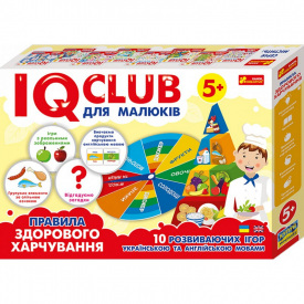 Навчальні пазли Ranok Creative Розвага з навчанням Здорове харчування IQ-club для малюків У 13203002