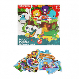 Дитячі пазли "Максі пазли. Мої веселі друзі" Vladi Toys VT1711-10