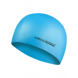 Шапка для плавания Aquaspeed MEGA 100-30 Светло-Голубая (5908217635570)