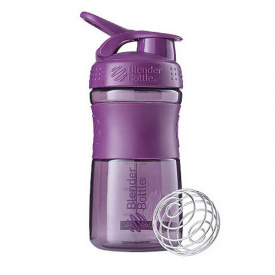 Шейкер спортивный бутылка BlenderBottle SportMixer 20oz/590ml Plum Original