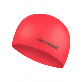 Шапка для плавания Aquaspeed MEGA 100-31 Красная (5908217635587)