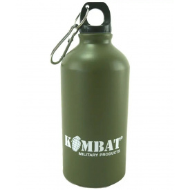 Фляга алюминиевая Kombat UK Aluminium Water Bottle 500 ml Зеленый (KB-AWB500-OLGR)