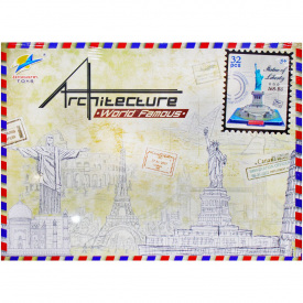 Пазлы 3D MiC Достопримечательности Эйфелева башня вид 2 (168-B6-17)