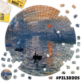 Дерев'яні пазли Wortex Woods Враження 30х30 см 188 елементи амеби PZL30005